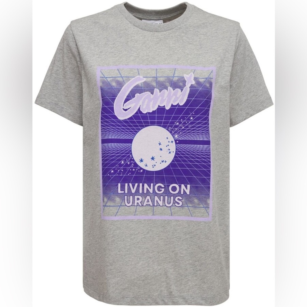 GANNI URANUS TEE SIZE L